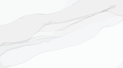 Marble texture with gray and white swirls on a pure white background © S.Siam