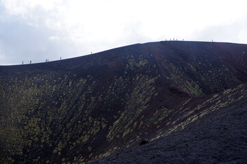 Cratère sur l'Etna en Sicile  © Gwenaelle.R