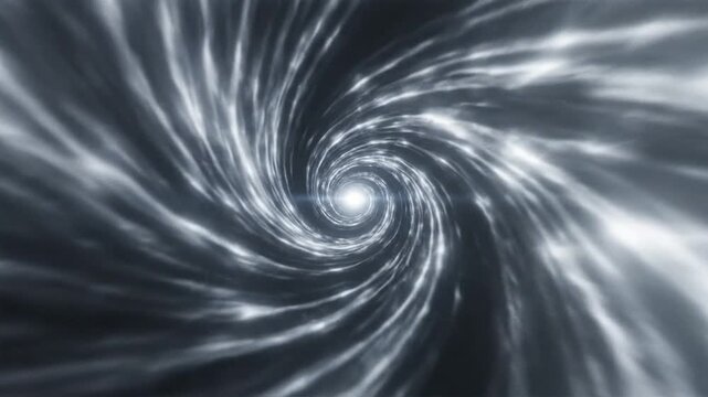 Swirling Spiral Galaxy Cosmic Background Video.