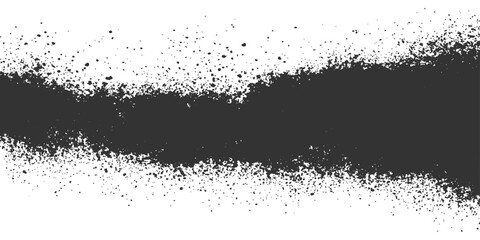 A striking spray paint line, symbolizing an artistic stroke, on canvas. This graphic resource lends itself to abstract themes and creative endeavors. © DAKU MOHARAJ