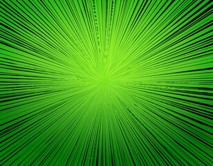 Obraz premium comic pop art green backkground