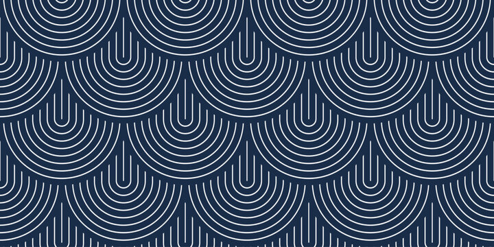 Dragon skin seamless pattern, vector abstract background of reptile or fish scales, also look like roof tiling or architecture element.