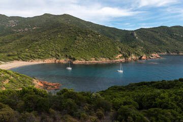 Obraz premium CORSE - Golfe de Girolata