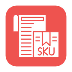 Sku Description Vector Icon