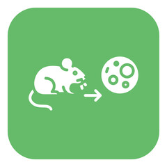 Naklejka premium Genetic Modification Animals Vector Icon