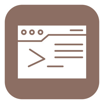 Command Line Vector Icon