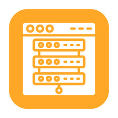 Cache Server Vector Icon © SAMDesigning