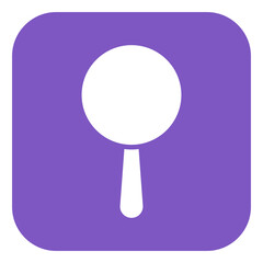 Bidding Paddle Vector Icon