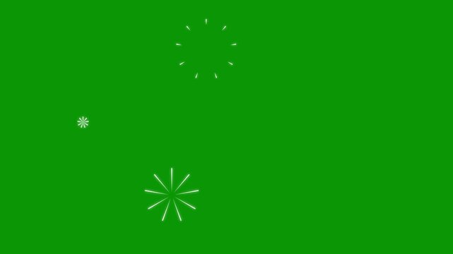 glowing line blasts, 4k circle fireworks blast animation, Circle bursting fireworks line blast animation motion graphics, line blast Abstract Shape, shiny line bursts, on green screen background.