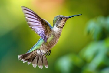 Obraz premium Hummingbird hummingbird hovering animal.