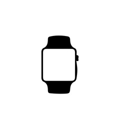 Smart Watch Vector Illustration &ndash; Modern Wearable Digital Wristwatch Technology Icon