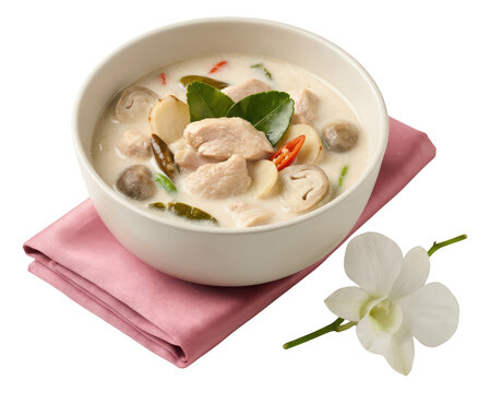 Tom Kha Gai: Thai Coconut Soup with Chicken