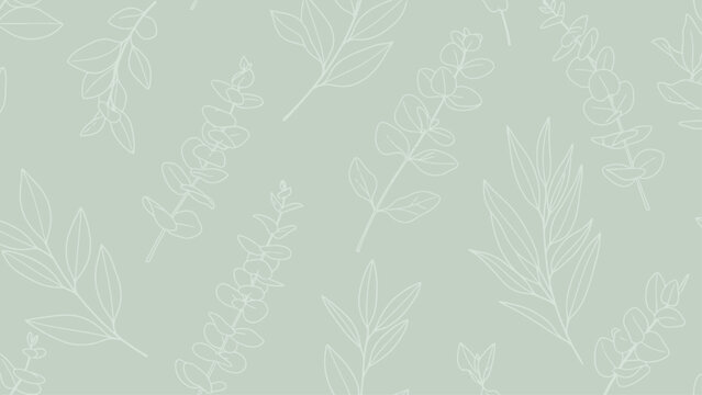 Light Green Textured Surface Background Pattern.