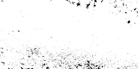 Obraz premium Grunge vintage white and black vector wall distressed dirty noise rust cracked pain background. messy dusty chalk splat dirt rusty noise overlay concrete wall texture background.