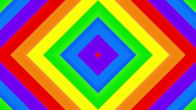 Abstract holographic gradient rainbow animation. 4K motion graphic. Trendy vibrant texture, fashion textile, neon colour ambient graphic design screen