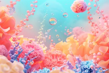 Estores personalizados con tu foto Cute colorful coral background backgrounds outdoors nature.