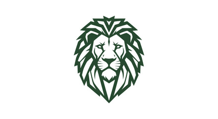 Obraz premium Stylized Lion Head Logo Design Element.
