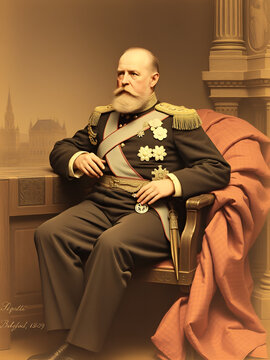 Leopold II - Belgium - Moloc. Date: 1835 - 1909