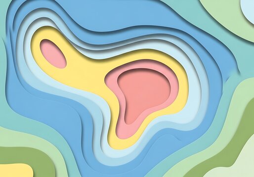 Contour map depicting two distinct low-pressure zones with surrounding gradients