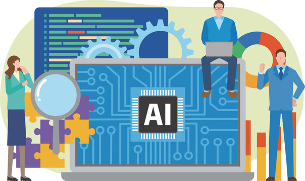 人工知能を活用する人々