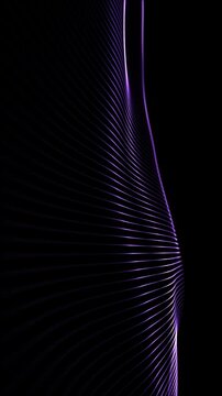 Vertical energy a dynamic 4K background with smooth purple lines. For projects that impress