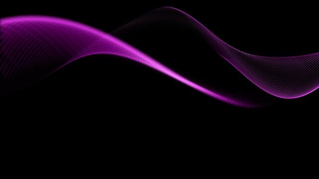 The Neon Purple Wave is an elegant digital background for creative ideas and presentations