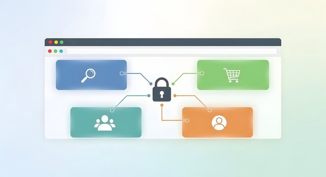Minimalist privacy sandbox web browser partitioned isolated containers security browser concept