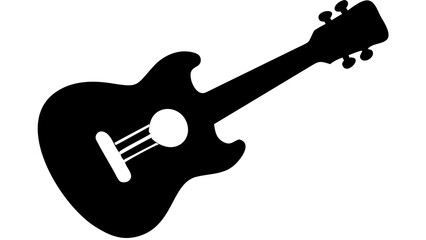 Guitar instrument vector icon