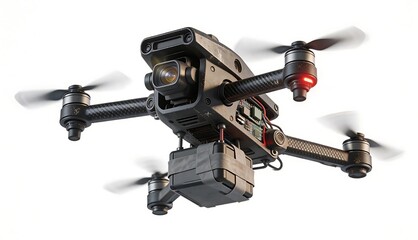 Combat Drone Carrying Improvised Explosive Device IED (FPV Suicide Drone)