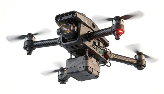 Combat Drone Carrying Improvised Explosive Device IED (FPV Suicide Drone)