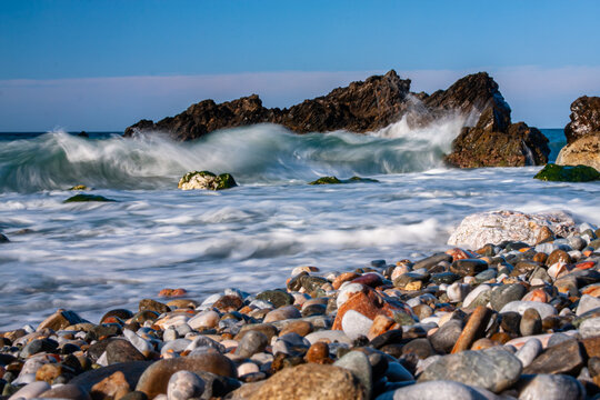 movement of the waves