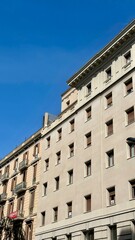 Obraz premium facade of a building in Europe