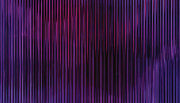 Futuristic corrugated wave texture with glowing magenta and violet gradients.
