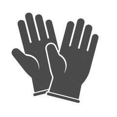 Obraz premium Medical Safety Gloves Icon for Healthcare Hygiene Protection Sterile Equipment and Hospital Safety Symbol Isolated Transparent PNG File