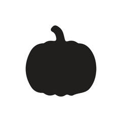 Fototapeta premium pumpkin on black