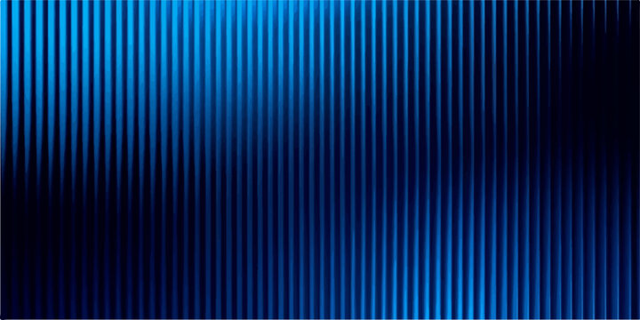 Abstract blue striped background with a vertical line pattern and textured material design for a modern wallpaper backdrop