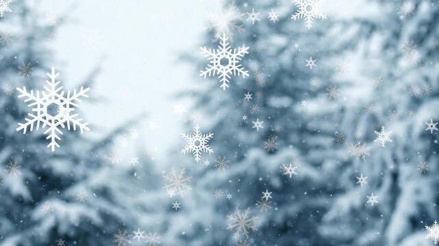 Happy New Year greeting text particles and sparks sky with colored slow motion on background, beautiful ...