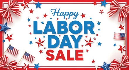 Obraz premium Happy international labor day sale celebrating workers worldwide