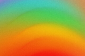 Obraz premium Vibrant rainbow gradient background with smooth color transition