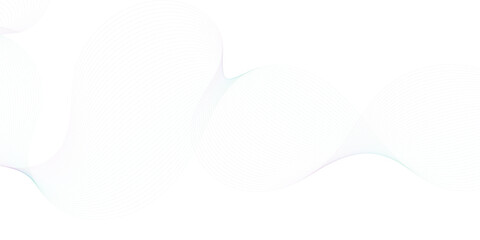 Fototapeta premium Elegant Abstract Wave Background Minimalist Black Lines on White vector. 