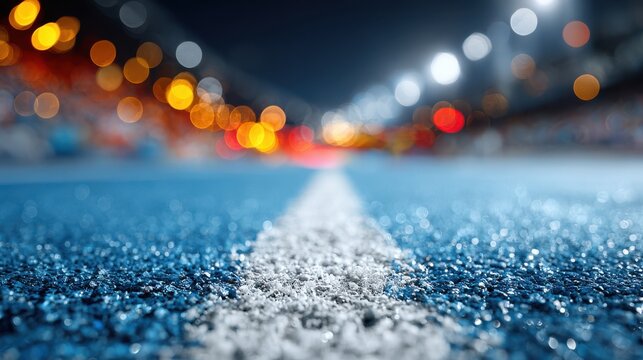 Competitive finish line concept illustrating determination, goal, and final push