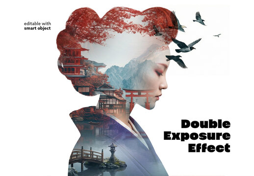 Double Exposure Photo Effect