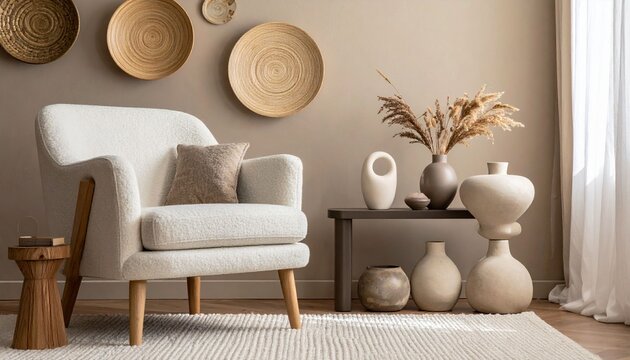 living room interior with sofa
