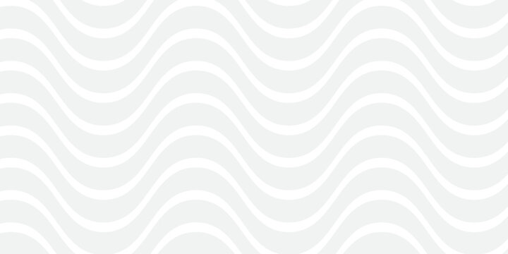 Abstract background with thick waves lines. Seamless stripes diagonal gray line vector elegant white abstract transparent background. Curvy lines stripes. Simple minimal diagonal lines pattern. 
