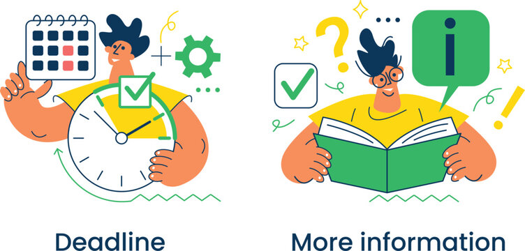 Balancing deadlines and seeking additional information for effective learning