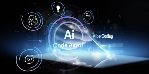AI Code Assist Artificial Intelligence Programming Assistant with Vibe Coding and Smart Prompt...