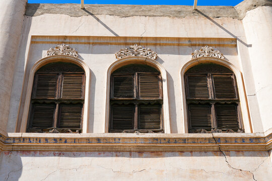 The historic Kaki Palace with traditional Hejazi stone architecture in Taif, Saudi Arabia