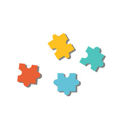 STEM Day Concept Puzzle Pieces