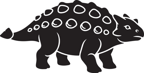 Ankylosaurus Silhouette © md
