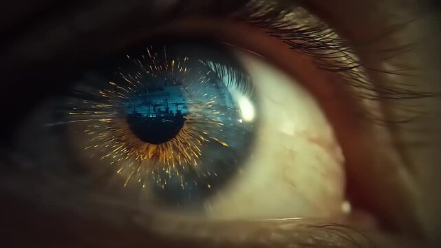 Cybernetic Gaze: Exploring the Convergence of Human Vision and Artificial Intelligence Technology Interface
